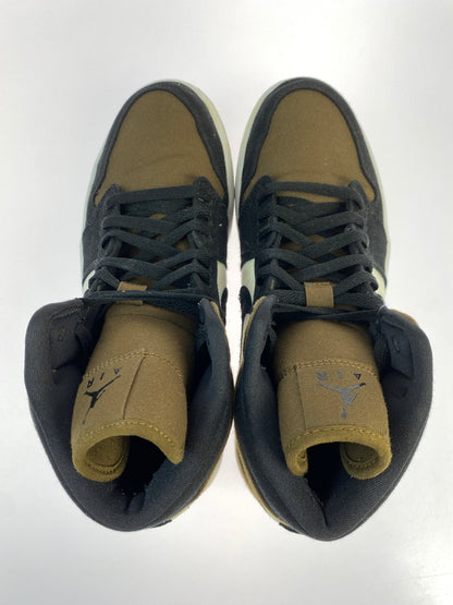 【中古品】【メンズ】 NIKE ナイキ WOMEN'S AIR JORDAN 1 MID SE OLIVE TOE DV0427-301 ウィメンズ エアジョーダン1 ミッド SE スニーカー メンズ シューズ 靴 160-261018-em-18-min サイズ：28.0cm カラー：ライトオリーブ / ブラック / セイル / ホワイト 万代Net店