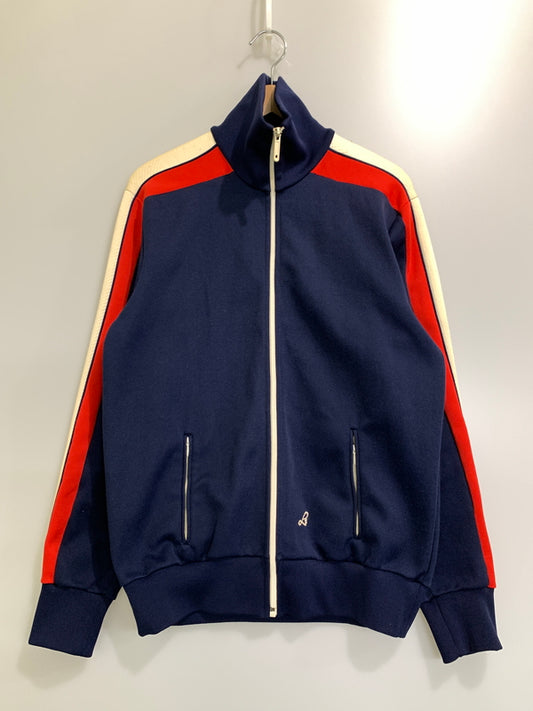 【中古品】【メンズ】 LUIPPOLD ルイポルド 80S 西ドイツトラックジャケット ヴィンテージ ジャージ 146-261023-hu-04-min サイズ：6 カラー：ネイビー/レッド/クリーム色 万代Net店