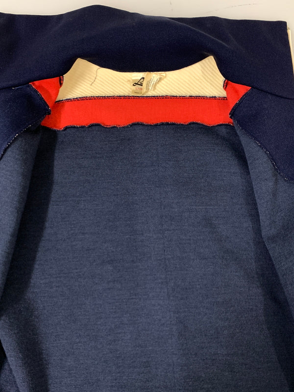 【中古品】【メンズ】 LUIPPOLD ルイポルド 80S 西ドイツトラックジャケット ヴィンテージ ジャージ 146-261023-hu-04-min サイズ：6 カラー：ネイビー/レッド/クリーム色 万代Net店