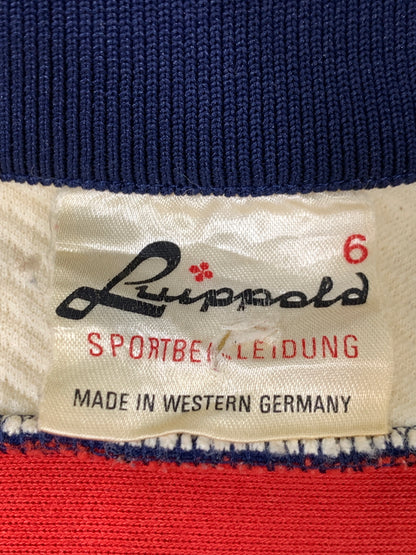 【中古品】【メンズ】 LUIPPOLD ルイポルド 80S 西ドイツトラックジャケット ヴィンテージ ジャージ 146-261023-hu-04-min サイズ：6 カラー：ネイビー/レッド/クリーム色 万代Net店