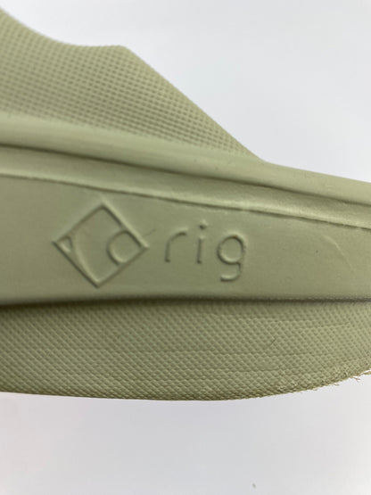 【中古品】【メンズ】 NEIGHBORHOOD ネイバーフッド RIG FOOTWEAR FIIP FLOP 2.0 リグフットウェア フリップフロップ ツーポイント サンダル 164-261018-em-47-min サイズ：L カラー：グレー 万代Net店