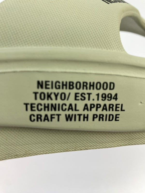 【中古品】【メンズ】 NEIGHBORHOOD ネイバーフッド RIG FOOTWEAR FIIP FLOP 2.0 リグフットウェア フリップフロップ ツーポイント サンダル 164-261018-em-47-min サイズ：L カラー：グレー 万代Net店