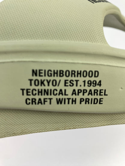 【中古品】【メンズ】 NEIGHBORHOOD ネイバーフッド RIG FOOTWEAR FIIP FLOP 2.0 リグフットウェア フリップフロップ ツーポイント サンダル 164-261018-em-47-min サイズ：L カラー：グレー 万代Net店
