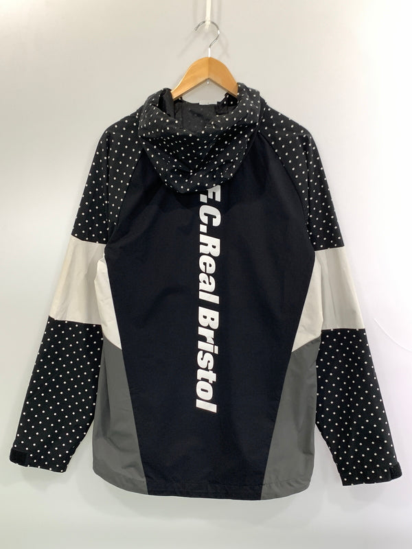 【中古品】【メンズ】 FCRB エフシーアールビー MULTI PATTERN JACKET FCRB-210010 マルチパターン ジャケット メンズ アウター 142-261017-KS-07-min サイズ：L カラー：ブラック/グレー/ホワイト 万代Net店