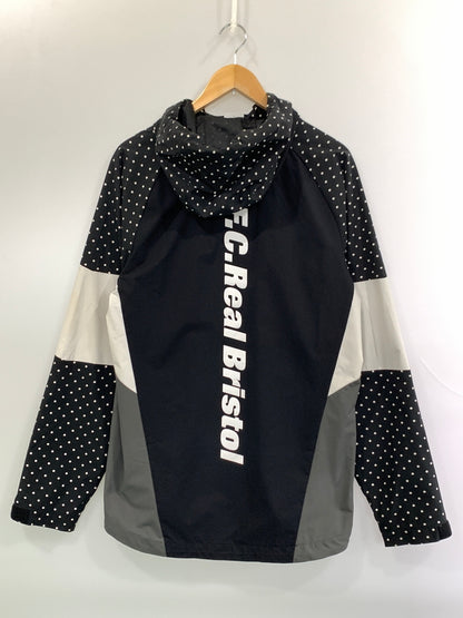 【中古品】【メンズ】 FCRB エフシーアールビー MULTI PATTERN JACKET FCRB-210010 マルチパターン ジャケット メンズ アウター 142-261017-KS-07-min サイズ：L カラー：ブラック/グレー/ホワイト 万代Net店