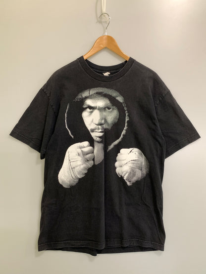 【中古品】【メンズ】 USED ユーズド MANNY PACQUIAO S/S TEE ショートスリーブTシャツ 半袖Tシャツ トップス 146-261020-yn-27-min サイズ：L カラー：ブラック 万代Net店