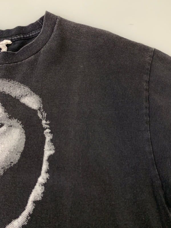 【中古品】【メンズ】 USED ユーズド MANNY PACQUIAO S/S TEE ショートスリーブTシャツ 半袖Tシャツ トップス 146-261020-yn-27-min サイズ：L カラー：ブラック 万代Net店