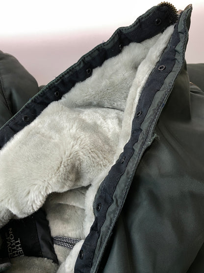 【中古品】【メンズ】 THE NORTH FACE ザ・ノースフェイス 550 FILLPOWER DOWN JACKET フィルパワーダウンジャケット メンズ アウター 防寒 144-261015-em-26-min サイズ：ウィメンズ XL カラー：ダークグリーン 万代Net店