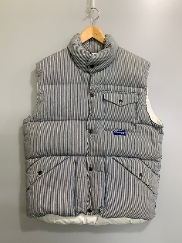【中古品】【メンズ】 PENFIELD ペンフィールド × STUSSY DOWN VEST ステューシー ダウンベスト アウター 142-261020-yn-22-min サイズ：L カラー：ネイビー 万代Net店