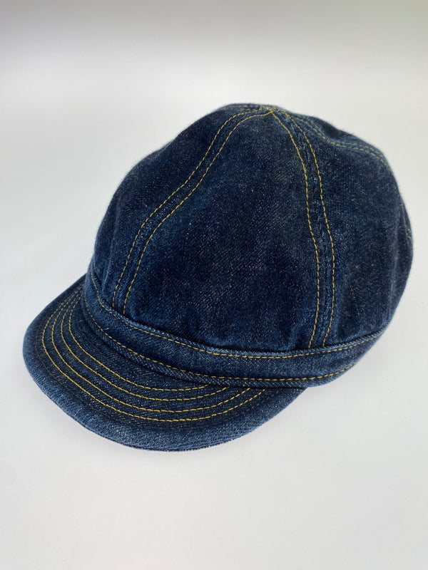 【中古品】【メンズ/レディース】 UES ウエス メカニックキャップ ワークキャップ 帽子 185-261025-em-06-min サイズ：M カラー：インディゴブルー 万代Net店