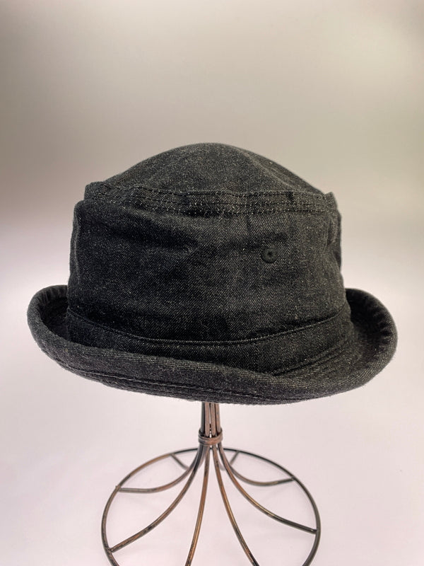 【中古品】【メンズ/レディース】 SUGARCANE シュガーケーン 10oz. デニム ポークパイハット SCO2466 10オンス ハット 帽子 185-261025-em-09-min サイズ：7 1/4 カラー：インディゴブラック 万代Net店