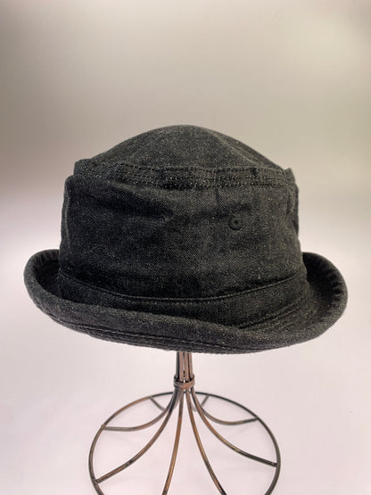 【中古品】【メンズ/レディース】 SUGARCANE シュガーケーン 10oz. デニム ポークパイハット SCO2466 10オンス ハット 帽子 185-261025-em-09-min サイズ：7 1/4 カラー：インディゴブラック 万代Net店