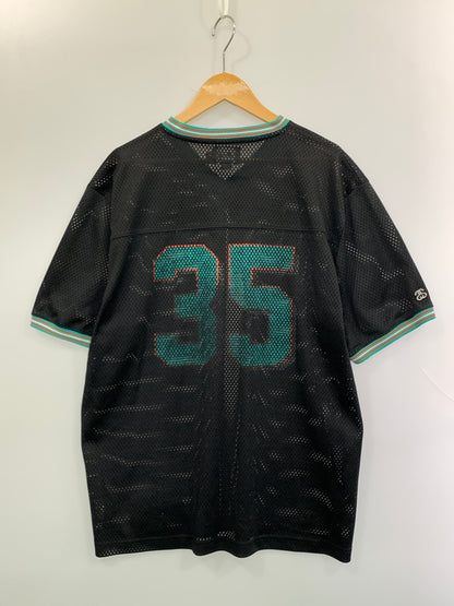【中古品】【メンズ】 STUSSY ステューシー MESH GAME SHIRTメッシュ ゲーム シャツ トップス 142-261027-jt-39-min サイズ：L カラー：ブラック 万代Net店