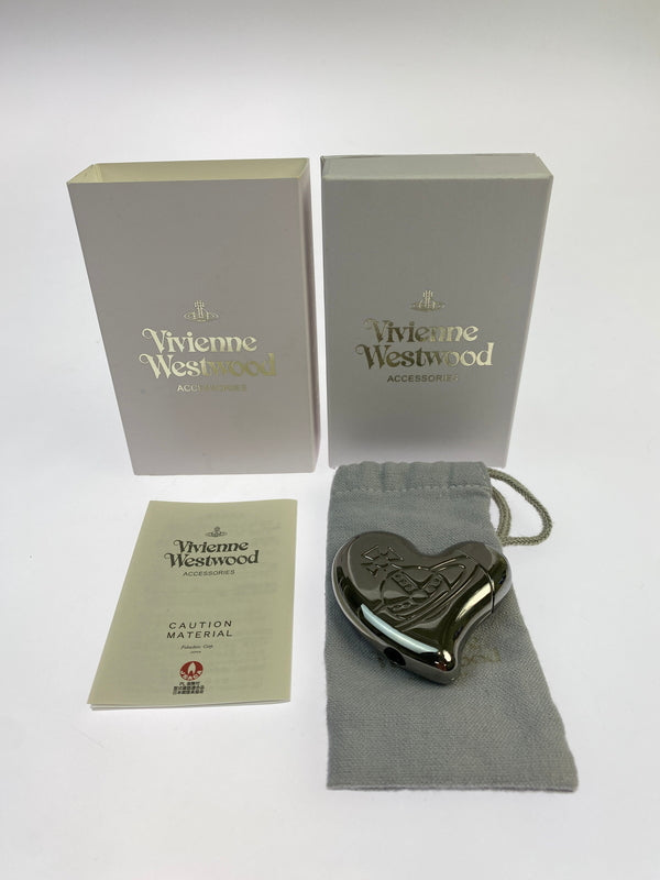 【中古品】【レディース】 VIVIENNE WESTWOOD ヴィヴィアンウエストウッド ハートシェイプ ライター 182-261027-jt-03-min カラー：シルバー 万代Net店