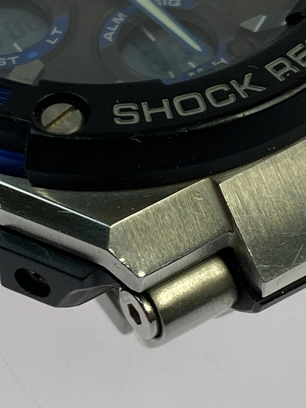 【中古品】【メンズ】 G-SHOCK ジーショック GST-W100D 電波ソーラー 腕時計 196-261027-jt-14-min カラー：シルバー 万代Net店