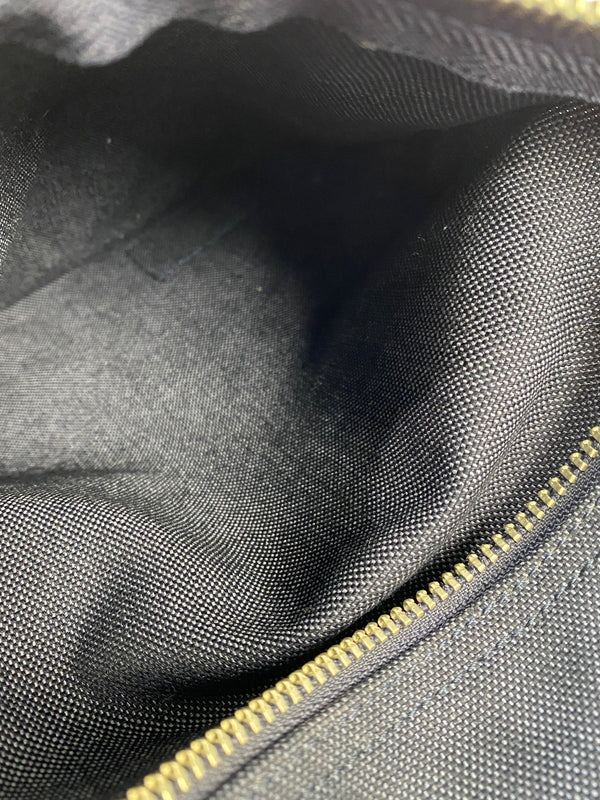 【中古品】【メンズ/レディース】 PORTER SMOKY SHOULDER BAG スモーキー バッグ 縦型 ショルダーバッグ 吉田カバン コットン 鞄 肩掛け 188-261025-em-19-min カラー：ネイビー 万代Net店