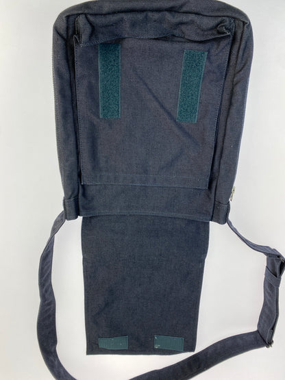 【中古品】【メンズ/レディース】 PORTER SMOKY SHOULDER BAG スモーキー バッグ 縦型 ショルダーバッグ 吉田カバン コットン 鞄 肩掛け 188-261025-em-19-min カラー：ネイビー 万代Net店