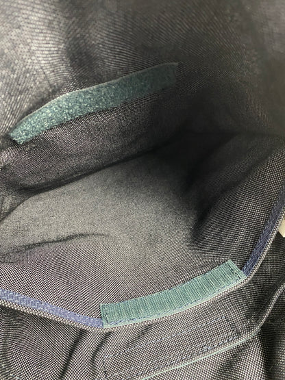 【中古品】【メンズ/レディース】 PORTER SMOKY SHOULDER BAG スモーキー バッグ 縦型 ショルダーバッグ 吉田カバン コットン 鞄 肩掛け 188-261025-em-19-min カラー：ネイビー 万代Net店