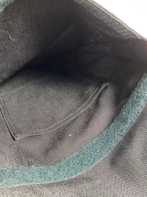 【中古品】【メンズ/レディース】 PORTER SMOKY SHOULDER BAG スモーキー バッグ 縦型 ショルダーバッグ 吉田カバン コットン 鞄 肩掛け 188-261025-em-19-min カラー：ネイビー 万代Net店