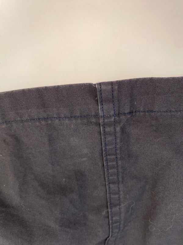 【中古品】【メンズ】 DANTON ダントン LS COTTON COVERALL ロングスリーブ コットンカバーオール JD-8977 長袖 シャツ 140-261023-hu-23-min サイズ：38 カラー：ネイビー 万代Net店