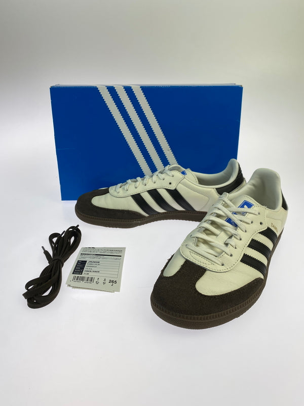 【中古品】【メンズ】 ADIDAS アディダス × BEAUTY&YOUTH ビューティー&ユース エクスクルーシブ SAMBA OG BY JR2658 サンバ OG 161-261018-em-22-min サイズ：26.5cm カラー：ホワイト/ブラック/ブラウン 万代Net店