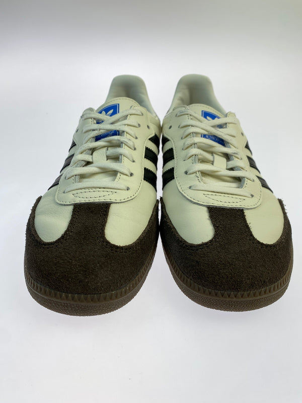 【中古品】【メンズ】 ADIDAS アディダス × BEAUTY&YOUTH ビューティー&ユース エクスクルーシブ SAMBA OG BY JR2658 サンバ OG 161-261018-em-22-min サイズ：26.5cm カラー：ホワイト/ブラック/ブラウン 万代Net店