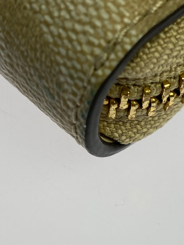 【中古品】【レディース】 COACH コーチ F39673 シグネチャー L字ファスナー 長財布 財布 181-261027-jt-01-min カラー：ベージュ 万代Net店