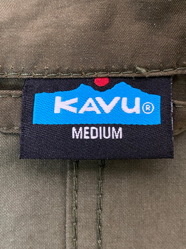【中古品】【メンズ】 KAVU カブー モッズコート 19821736 メンズ アウター パーカー 144-261029-em-35-min サイズ：M カラー：カーキグリーン 万代Net店