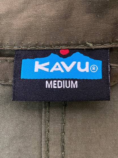 【中古品】【メンズ】 KAVU カブー モッズコート 19821736 メンズ アウター パーカー 144-261029-em-35-min サイズ：M カラー：カーキグリーン 万代Net店