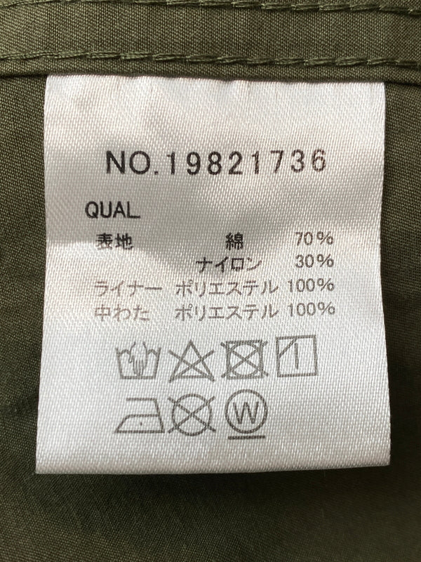 【中古品】【メンズ】 KAVU カブー モッズコート 19821736 メンズ アウター パーカー 144-261029-em-35-min サイズ：M カラー：カーキグリーン 万代Net店
