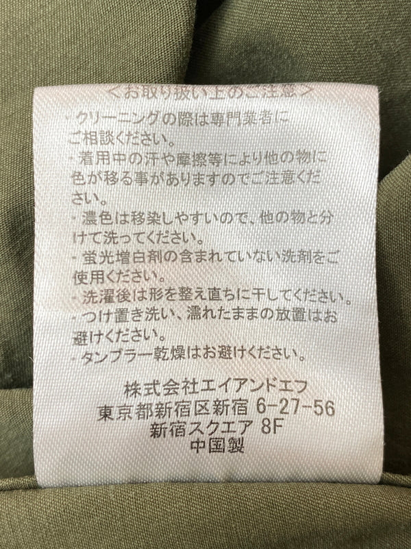 【中古品】【メンズ】 KAVU カブー モッズコート 19821736 メンズ アウター パーカー 144-261029-em-35-min サイズ：M カラー：カーキグリーン 万代Net店