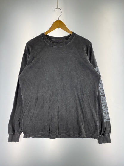 【中古品】【メンズ】 NEIGHBORHOOD ネイバーフッド NH.TEE 26SS ロングスリーブ 長袖 Tシャツ 142-261023-hu-26-min サイズ：M カラー：グレー系 万代Net店