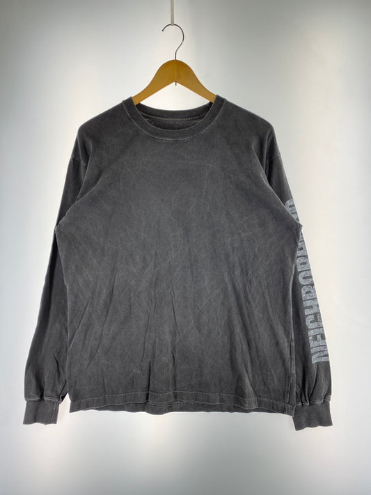 【中古品】【メンズ】 NEIGHBORHOOD ネイバーフッド NH.TEE 26SS ロングスリーブ 長袖 Tシャツ 142-261023-hu-26-min サイズ：M カラー：グレー系 万代Net店