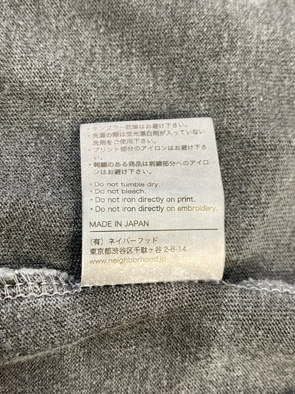 【中古品】【メンズ】 NEIGHBORHOOD ネイバーフッド NH.TEE 26SS ロングスリーブ 長袖 Tシャツ 142-261023-hu-26-min サイズ：M カラー：グレー系 万代Net店