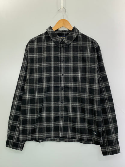 【中古品】【メンズ】 DIME ダイム PLAID FLANNEL SHIRT プラッド フランネルシャツ メンズ トップス 長袖シャツ 142-261017-KS-02-min サイズ：M カラー：ブラック系 万代Net店
