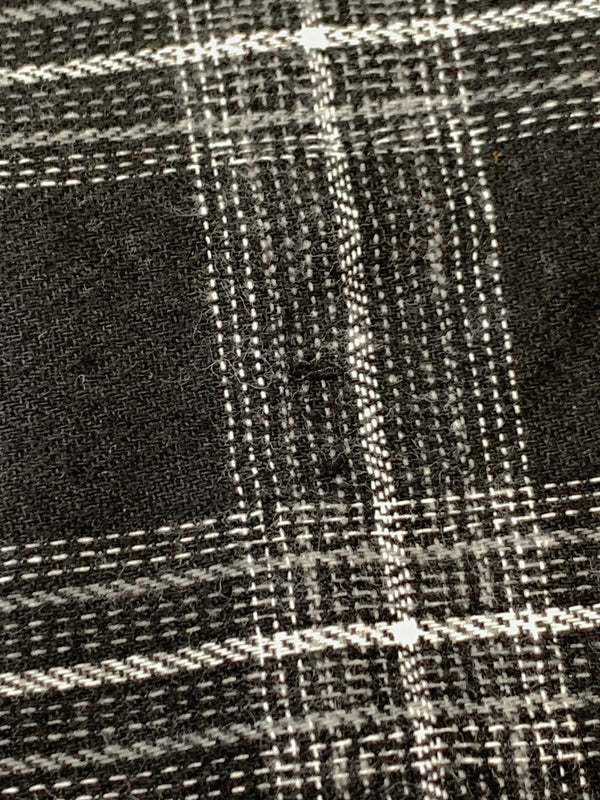 【中古品】【メンズ】 DIME ダイム PLAID FLANNEL SHIRT プラッド フランネルシャツ メンズ トップス 長袖シャツ 142-261017-KS-02-min サイズ：M カラー：ブラック系 万代Net店