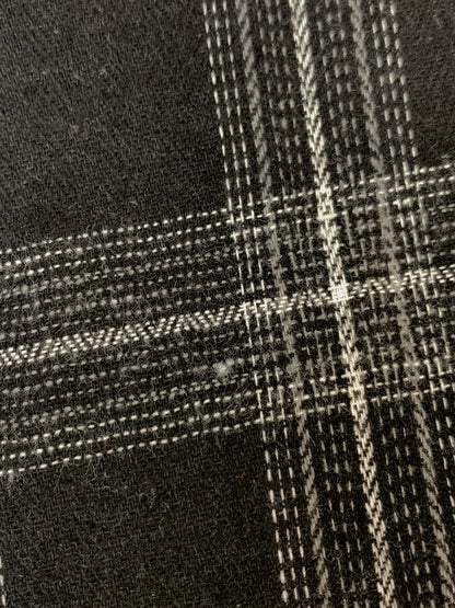 【中古品】【メンズ】 DIME ダイム PLAID FLANNEL SHIRT プラッド フランネルシャツ メンズ トップス 長袖シャツ 142-261017-KS-02-min サイズ：M カラー：ブラック系 万代Net店