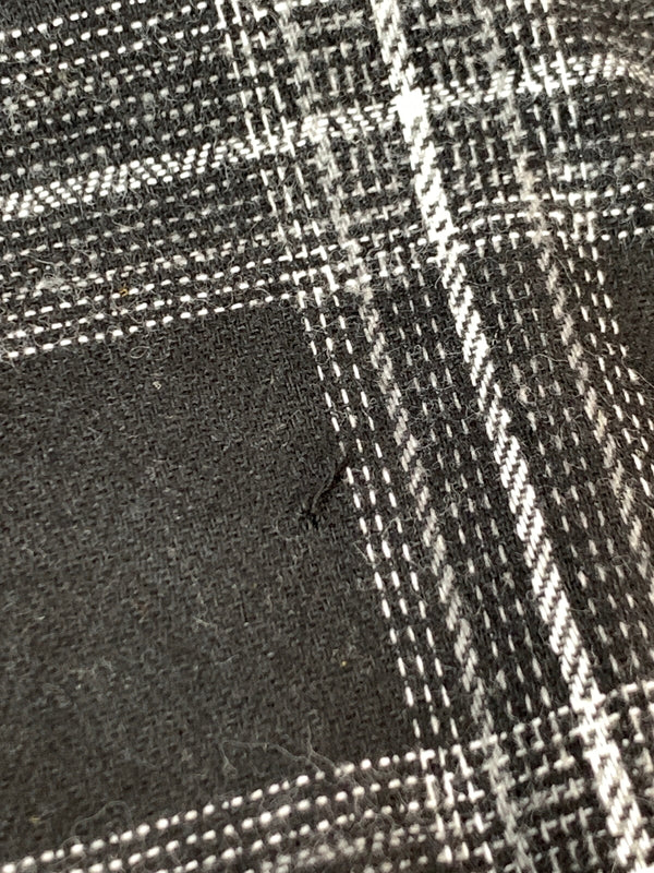 【中古品】【メンズ】 DIME ダイム PLAID FLANNEL SHIRT プラッド フランネルシャツ メンズ トップス 長袖シャツ 142-261017-KS-02-min サイズ：M カラー：ブラック系 万代Net店