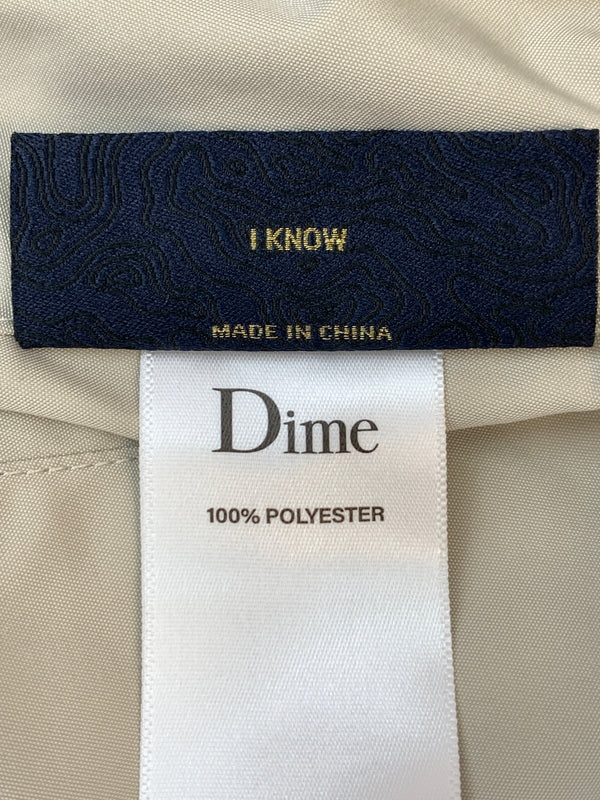 【中古品】【メンズ】 DIME ダイム REVERSIBLE CHILLING JACKET リバーシブル チリング ジャケット メンズ アウター フリース ナイロン 142-261016-em-59-min サイズ：M カラー：アイボリー/グレー 万代Net店