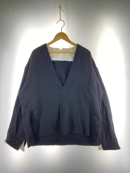 【中古品】【メンズ】 ANEI アーネイ LS SHIRT ロングスリーブ シャツ 長袖 トップス 140-261023-hu-24-min サイズ：3 カラー：ブラック 万代Net店