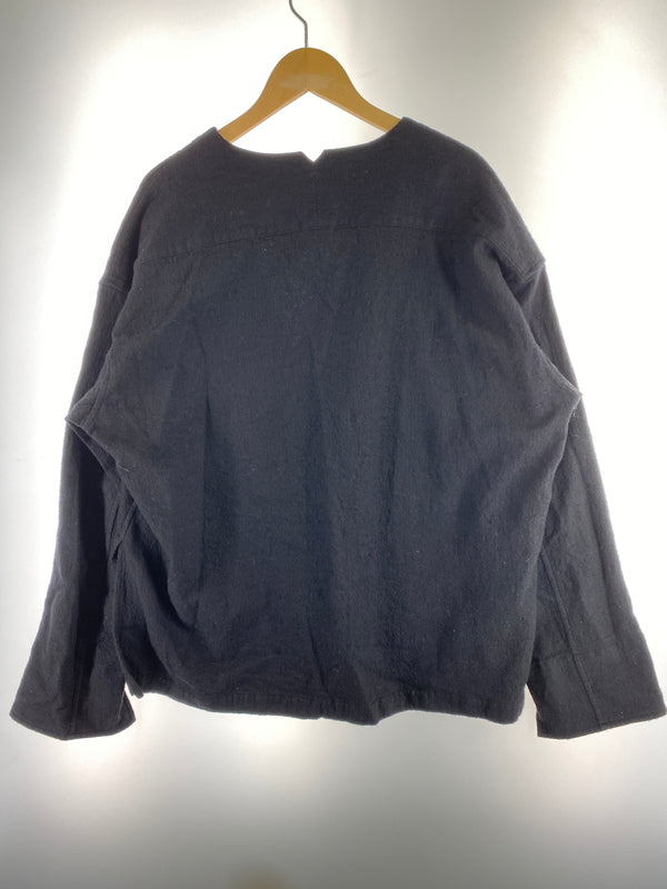 【中古品】【メンズ】 ANEI アーネイ LS SHIRT ロングスリーブ シャツ 長袖 トップス 140-261023-hu-24-min サイズ：3 カラー：ブラック 万代Net店