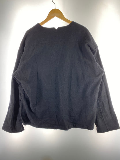 【中古品】【メンズ】 ANEI アーネイ LS SHIRT ロングスリーブ シャツ 長袖 トップス 140-261023-hu-24-min サイズ：3 カラー：ブラック 万代Net店