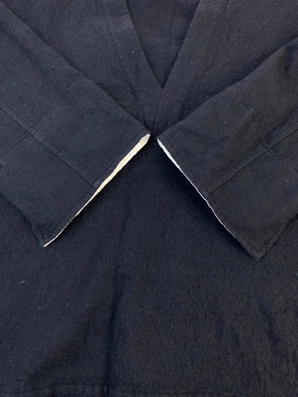 【中古品】【メンズ】 ANEI アーネイ LS SHIRT ロングスリーブ シャツ 長袖 トップス 140-261023-hu-24-min サイズ：3 カラー：ブラック 万代Net店