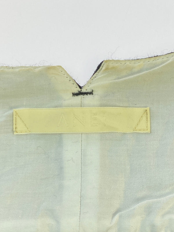 【中古品】【メンズ】 ANEI アーネイ LS SHIRT ロングスリーブ シャツ 長袖 トップス 140-261023-hu-24-min サイズ：3 カラー：ブラック 万代Net店