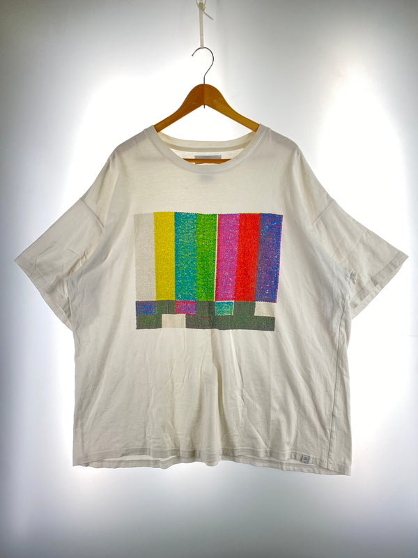 【中古品】【メンズ】 FACETASM ファセッタズム SS TEE ショートスリーブ ティーシャツ OTM-TEE-U01 半袖 Tシャツ 141-261023-hu-25-min サイズ：00 カラー：ホワイト 万代Net店