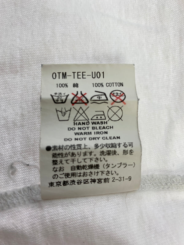 【中古品】【メンズ】 FACETASM ファセッタズム SS TEE ショートスリーブ ティーシャツ OTM-TEE-U01 半袖 Tシャツ 141-261023-hu-25-min サイズ：00 カラー：ホワイト 万代Net店