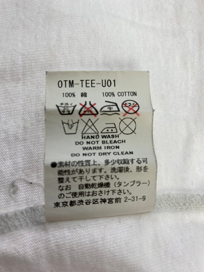 【中古品】【メンズ】 FACETASM ファセッタズム SS TEE ショートスリーブ ティーシャツ OTM-TEE-U01 半袖 Tシャツ 141-261023-hu-25-min サイズ：00 カラー：ホワイト 万代Net店