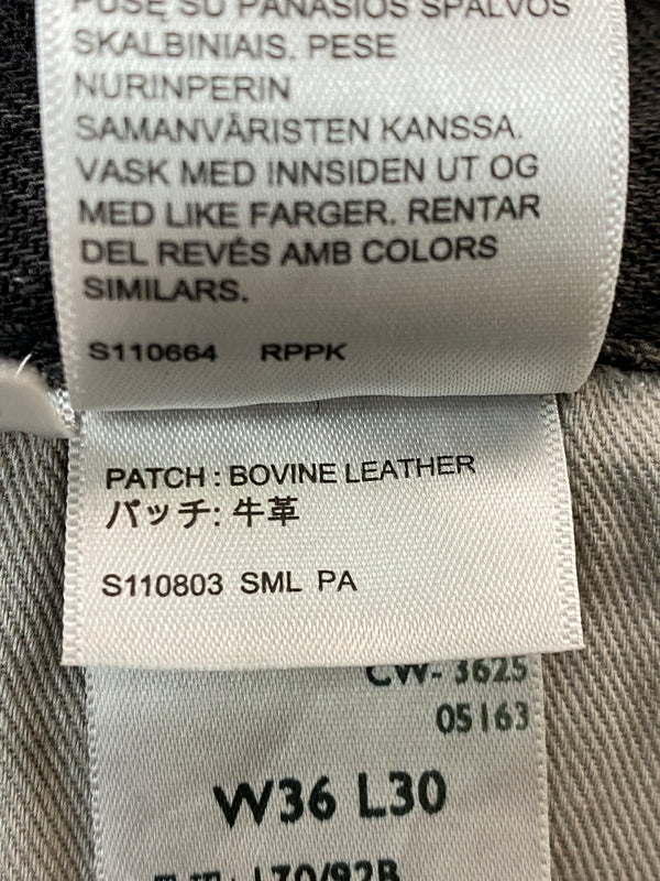 【中古品】【メンズ】 LEVI'S リーバイス 578 BLACK DENIM ブラック デニム パンツ メンズ ボトムス ジーンズ ジーパン 158-261022-em-53-min サイズ：W36/L30 カラー：インディゴブラック 万代Net店