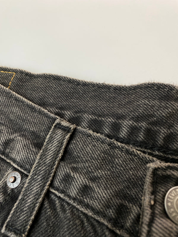 【中古品】【メンズ】 LEVI'S リーバイス 578 BLACK DENIM ブラック デニム パンツ メンズ ボトムス ジーンズ ジーパン 158-261022-em-53-min サイズ：W36/L30 カラー：インディゴブラック 万代Net店