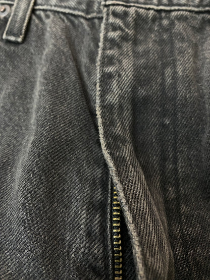 【中古品】【メンズ】 LEVI'S リーバイス 578 BLACK DENIM ブラック デニム パンツ メンズ ボトムス ジーンズ ジーパン 158-261022-em-53-min サイズ：W36/L30 カラー：インディゴブラック 万代Net店